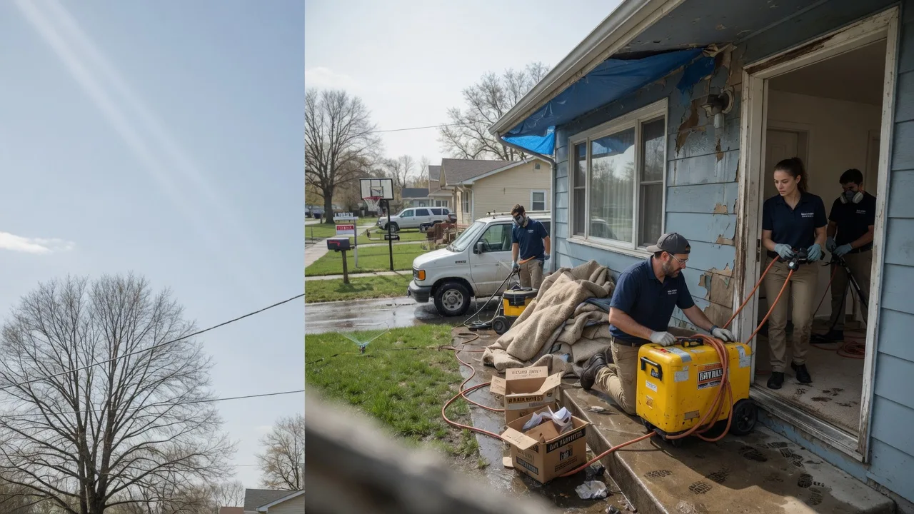 Basement Flood Cleanup in Conneaut, OH near me
